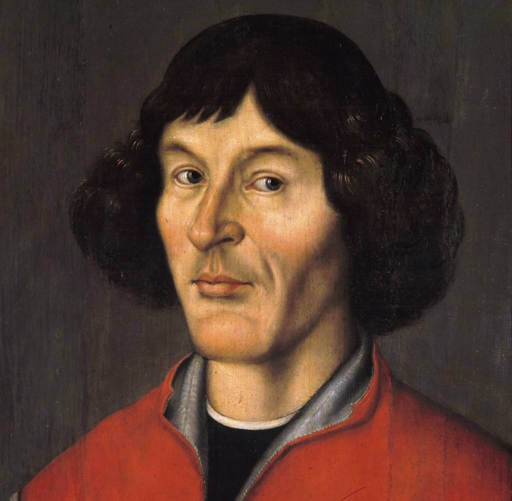 Portrait of Nicolaus Copernicus.