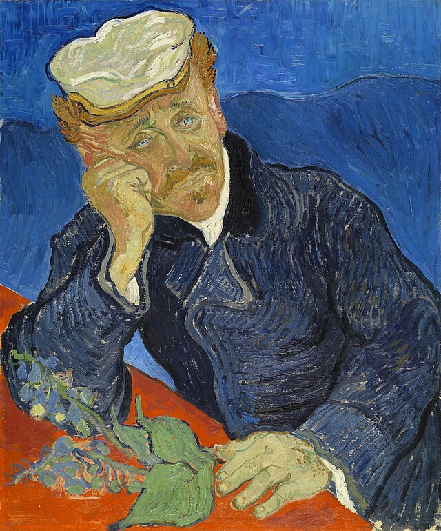 Van Gogh's Portrait of Dr Gachet.